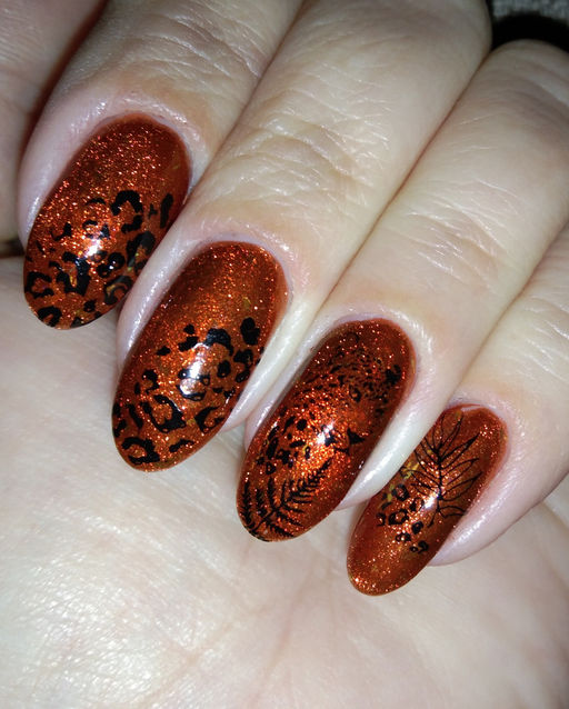 Магнитный лак для ногтей Янтарная Комната, 11 мл - Masura фото 9