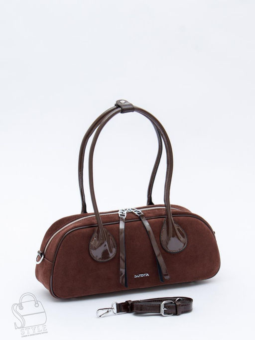 Сумка женская кожаная 91161MSS coffee Velina Fabbiano-Safenta в Новосибирске