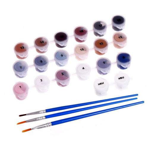 Картина по номерам на холсте с подрамником Олени в лесу 40 50 см - Школа талантов фото 6