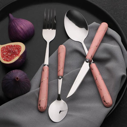 Столовые приборы «Пусть каждый день будет ярким»: 4 предмета