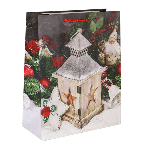 Цена за 12 шт. Пакет подарочный 31х42х12см / 5383ХL /уп 12/300/Новый год - ГалеонТрейд фото 16