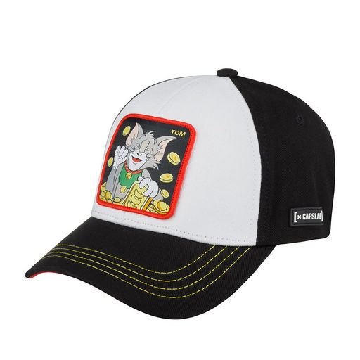 Бейсболка CAPSLAB арт. CL/TAJ1/1/CASX/T12 Tom and Jerry Tom (черный / белый)