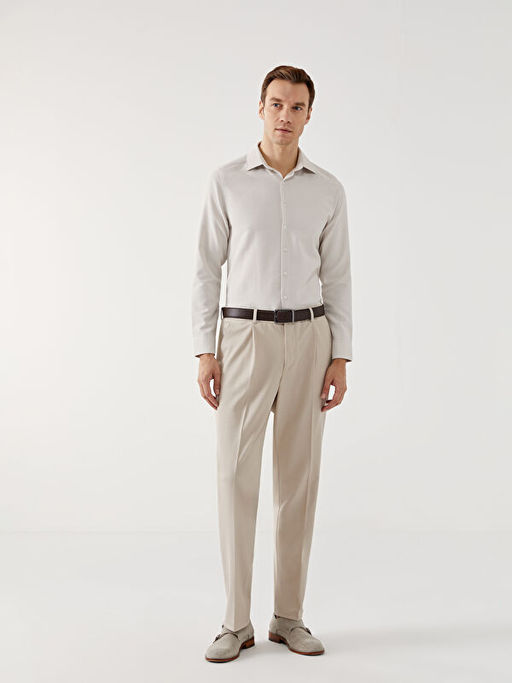 Slim Fit Uzun Kollu Arm?rl? Erkek G?mlek