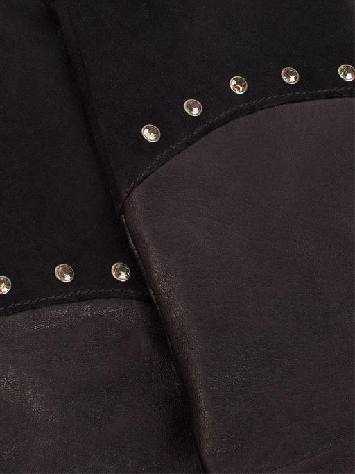 Перчатки женские ш+каш. IS01334 black - Eleganzza фото 3