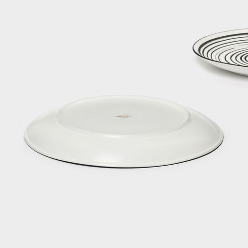 Набор тарелок обеденных фарфоровых Magistro Hypnose, 25.7×2.5 см, 2 шт.