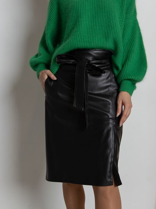 юбка из экокожи 849-0583