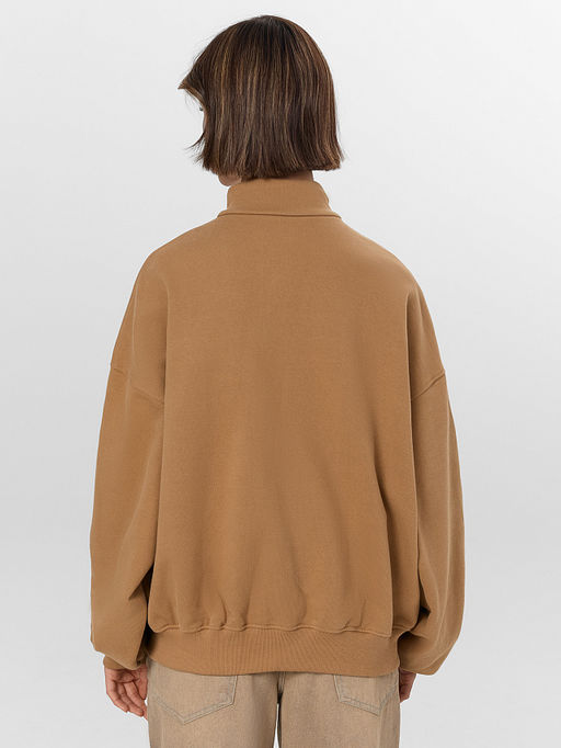 Толстовка женская бежевая на молнии - Mark formelle фото 2