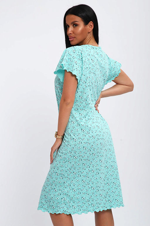 Сорочка женская (01064 синий) - Плиона фото 67