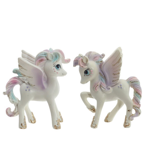 Фигурка декоративная "Пегас", L7,5 W3,5 H8 см, 2в.