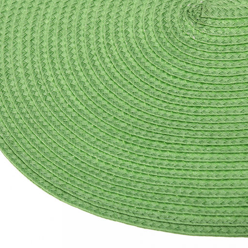 Салфетка под горячее (термосалфетка) Овальная 45х30см, ПВХ, цвет - фисташковый (Китай) - Домашняя мода фото 3