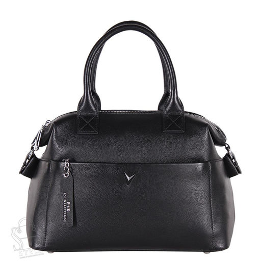 Сумка женская кожаная 5950Q black Polina&Eiterou в Новосибирске