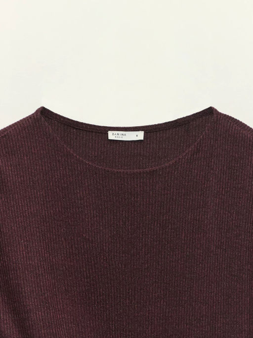 Топ с декоративным узлом и люрексом / Zarina фото 12