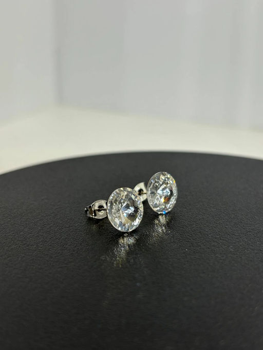 Серьги-гвоздики PR0506 черный - Mini maxi фото 7