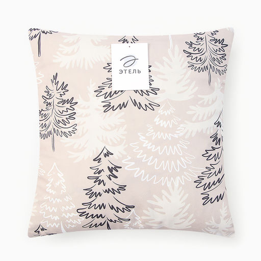 Наволочка декоративная новогодняя Этель. Зимний лес 40?40 см