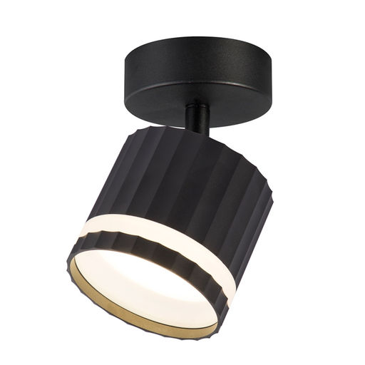 Cветильник настенно-потолочный под лампу GX53, черный HL3691