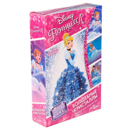 Набор для выращивания кристаллов,опыты, Волшебные кристаллы Принцессы: Золушка - Disney фото 2