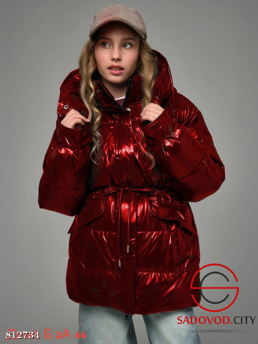 Куртка для девочки с капюшоном - Bruno фото 2