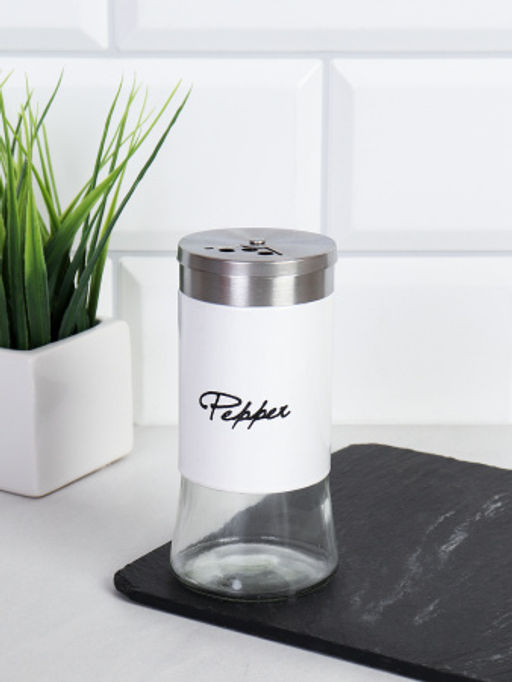 Емкость для специй 11 см с надписью / L-100-21 /уп 12/144/ 0,16/ Белая/ 657231 - ГалеонТрейд фото 2