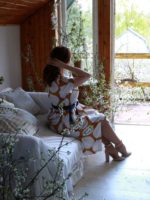 Платье белорусское летнее - Almond фото 11