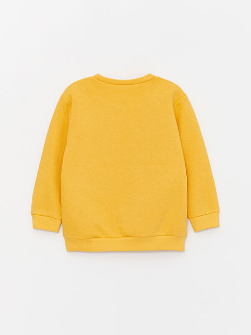 Bisiklet Yaka Uzun Kollu Bask?l? K?z Bebek Sweatshirt 2li - Waikiki фото 3