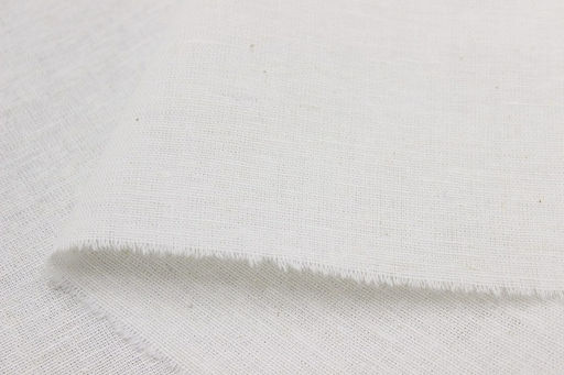 Полулен цв.Белый, ш.2.2м, лен-30%, хлопок-70%, 140гр/м.кв#029085