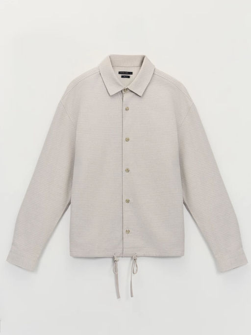 Рубашка из льна и хлопка / Zarina  фото 7