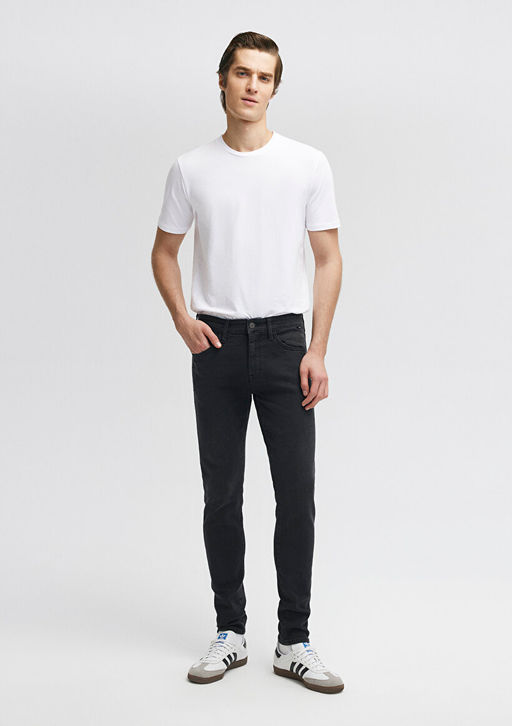 James 90lar Tokk Antrasit Jean Pantolon - Mavi фото 2