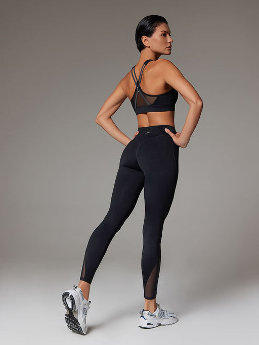 Леггинсы с молнией по переду пояса - NEVERLATE фото 6