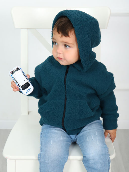 ТД033 Толстовка Soft (изумрудный) - Милаша фото 11