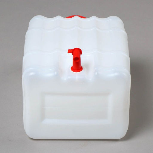 Канистра-умывальник, пищевая, 20 л, белая, крышка МИКС