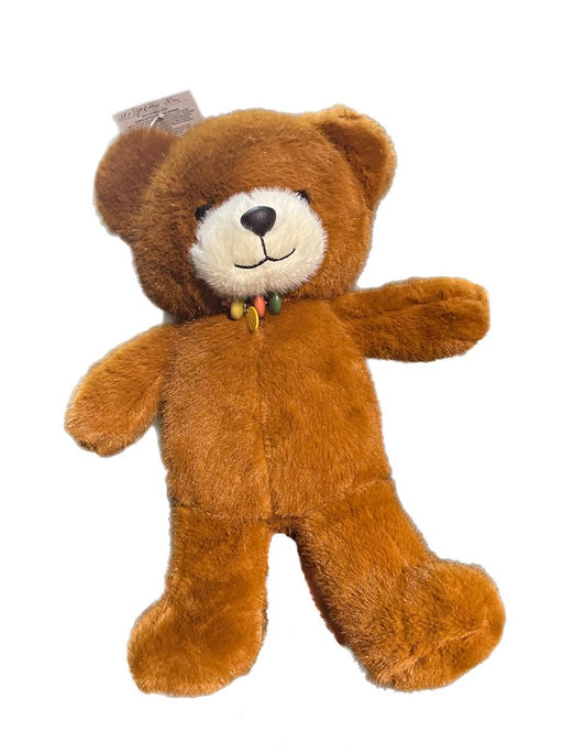 Мишка с бусами, 30см (Белоруссия)