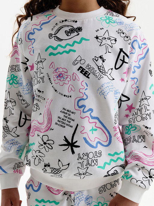 GFN3389 Толстовка для девочек