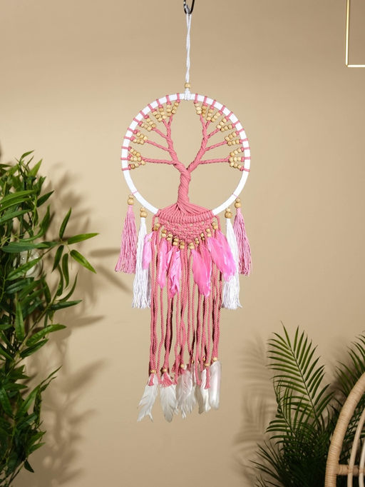 Ловец снов «Розовое дерево», 22×60 см