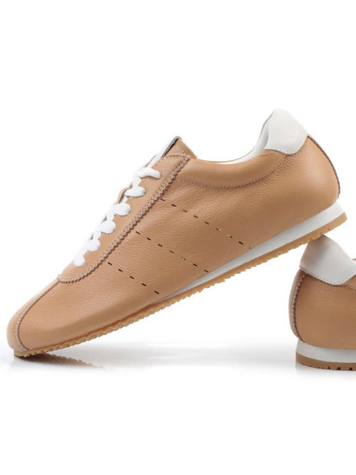 03-908396-5 DK. BEIGE Кеды женские (натуральная кожа) - Фабричный китай фото 17