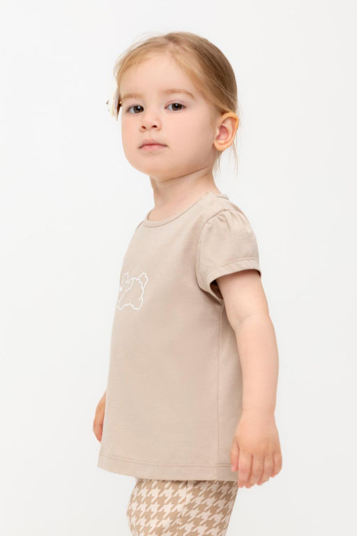 Crockid _ КР 302548/темно-бежевый к491 фуфайка д/дев яс