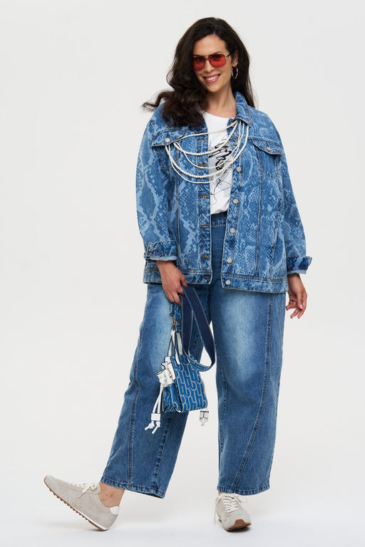 Жакет Овер голубой - Intikoma фото 14