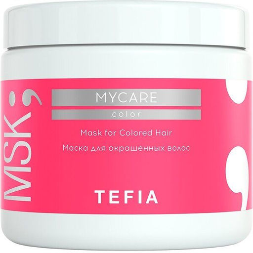 Маска для окрашенных волос COLOR, 500 мл Mycare TEFIA