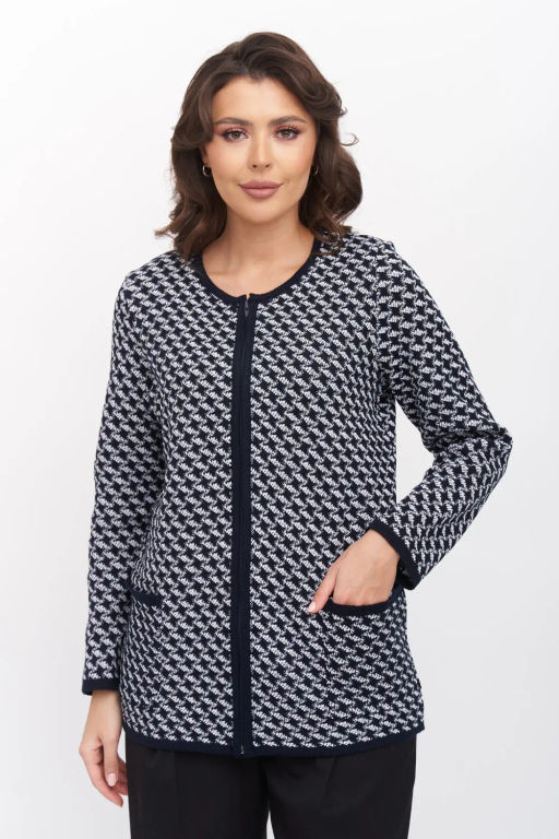 Жакет 1-985/синий