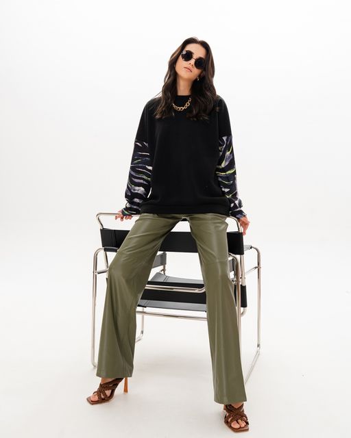 Свитшот с принтованными рукавами SSR003 - Sahar art lab фото 10