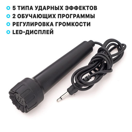 Синтезатор Музыкант с микрофоном, 49 клавиш, работает от сети и от батареек - Simaland фото 4