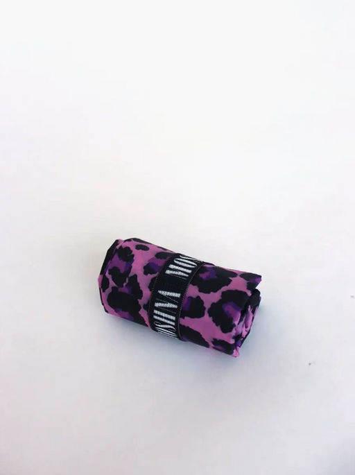 Мод.3, Майка маленькая Принт (SS3pr). Леопард, фиолетовый - Moshna фото 5