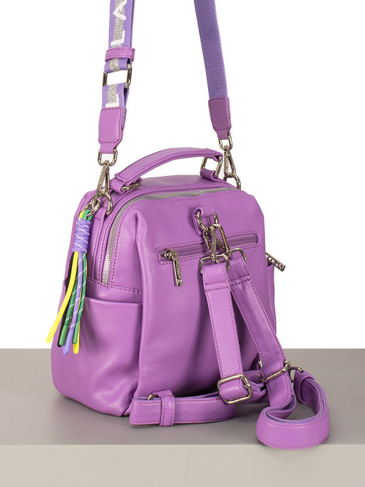 LACCOMA рюкзак Лилу-Л815-орхидея эко кожа хлопок фото 5