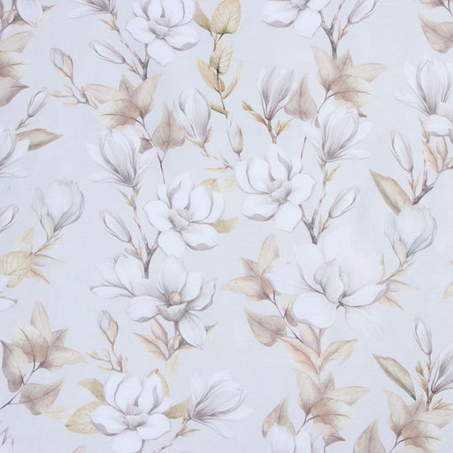 Постельное бельё Этель 2 сп Beige flowers, 175х215 см, 200х214 см, 50х70 см -2 шт, мако-сатин 114г/м2 фото 5