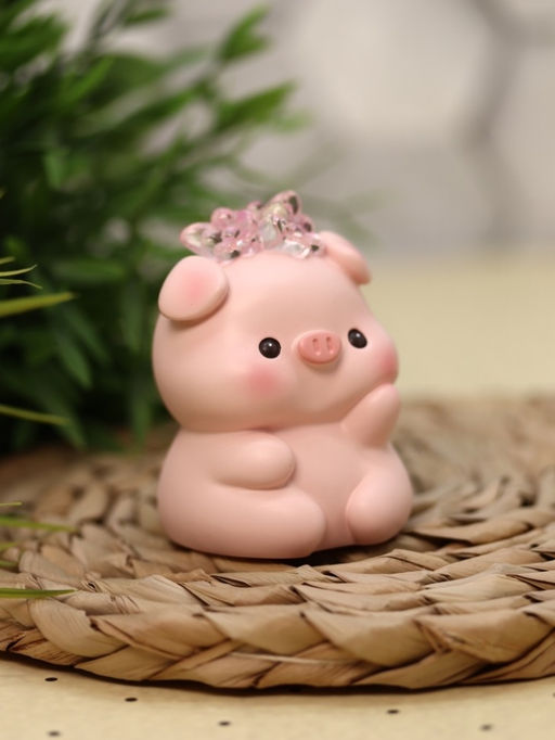Ночник Cute pig (8,5 см), пластик