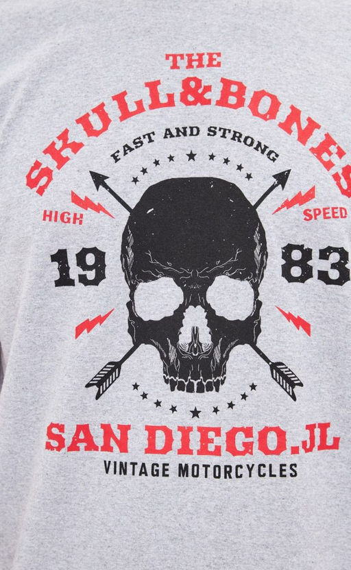 Футболка P211-06-255 grey melange - Primm фото 3