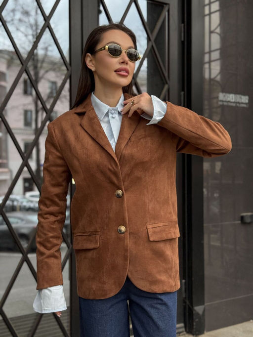 Жакет AURA 1138-176 теплая карамель