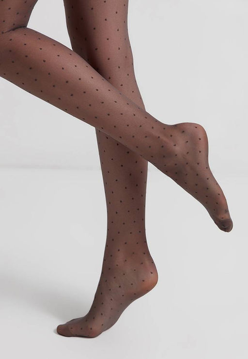 Колготки фантазийные CONTE DOTS Колготки в горошек grafit - Conte elegant фото 5