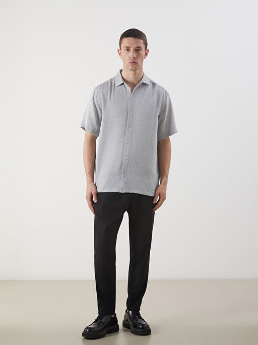 Regular Fit K?sa Kollu Erkek G?mlek