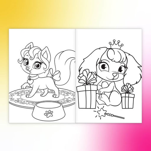 Раскраски набор Для девочек, 8 шт. по 12 стр. - Буква-ленд фото 10