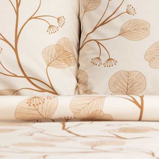 Постельное бельё Этель Евро Organic herb, пододеяльник 200х217 см, наволочки 50х70 см 2 шт, 100% хлопок  фото 2